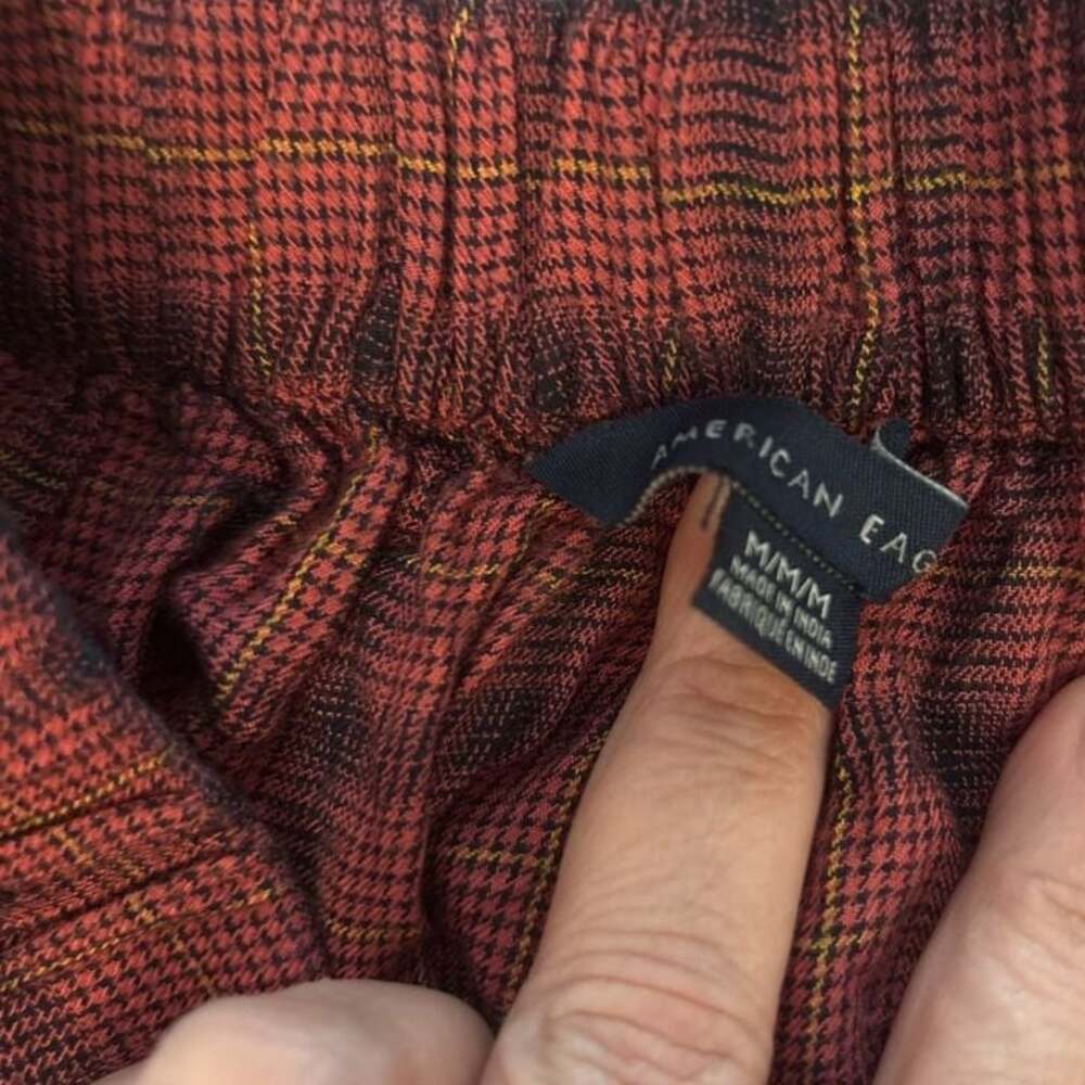 American Eagle High-Waisted Plaid Mini Skirt - Picture 2 of 3